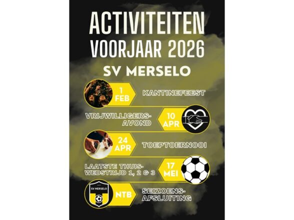 Agenda voorjaar 2026