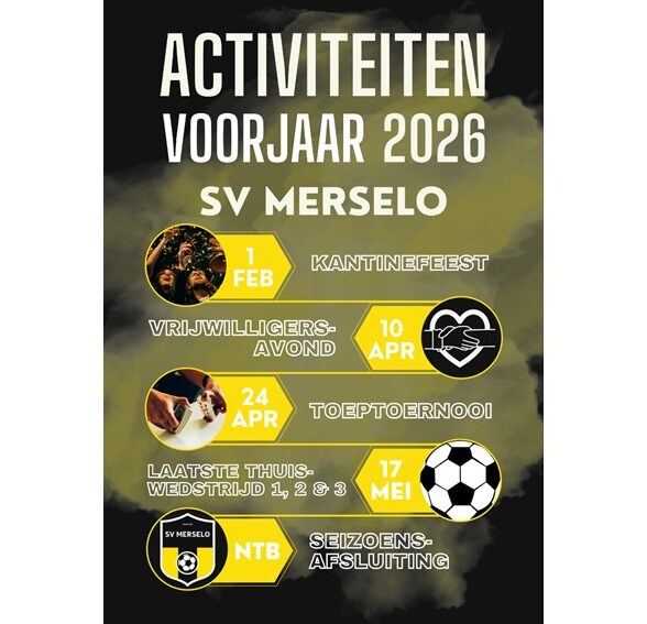 Agenda voorjaar 2026
