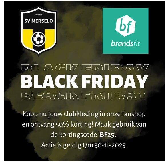 Black Friday SVM kleding