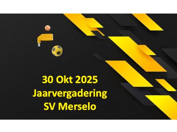 Jaarvergadering SV Merselo