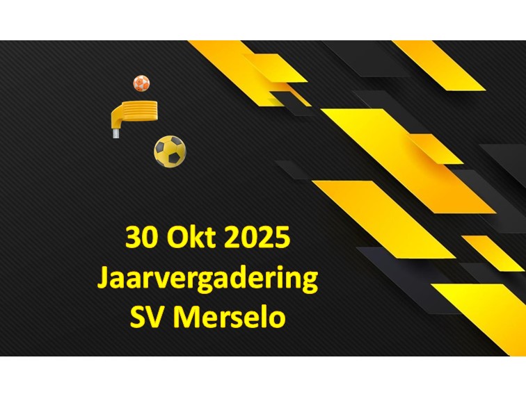 Jaarvergadering SV Merselo