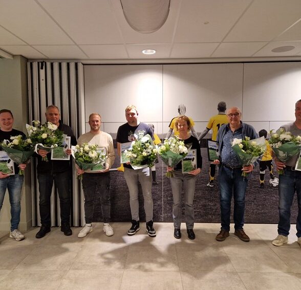 Jubilarissen gehuldigd tijdens jaarvergadering