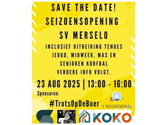 Seizoensopening en nieuwe tenues voor diverse teams