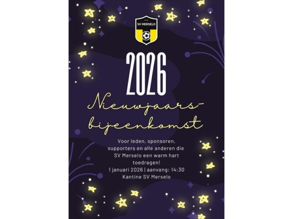 Nieuwjaarsbijeenkomst SV Merselo