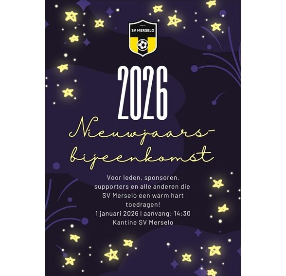 Nieuwjaarsbijeenkomst SV Merselo