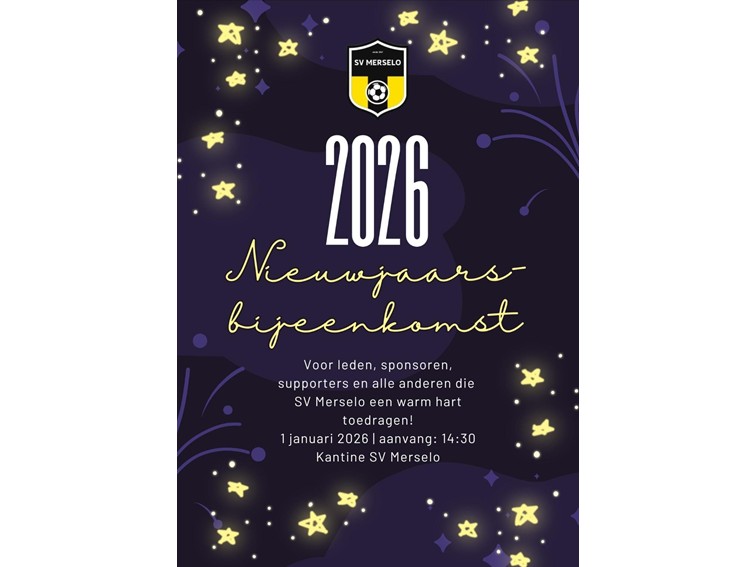 Nieuwjaarsbijeenkomst SV Merselo